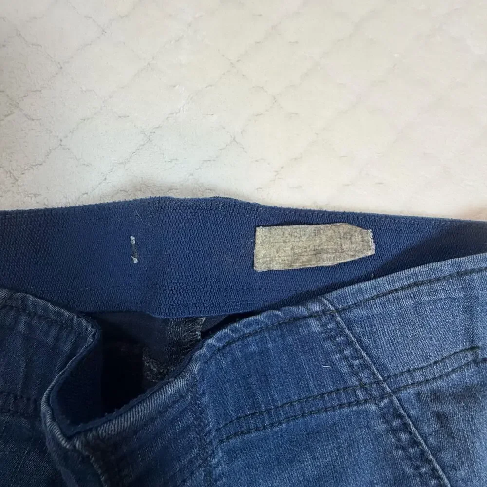 Free People We The Free Women's Blue Penny Flare Stretch Wide Leg Jeans Size 27